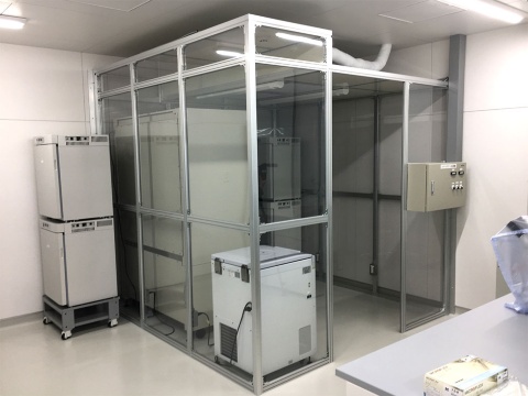 P2レベルに対応した共通実験室も備えた