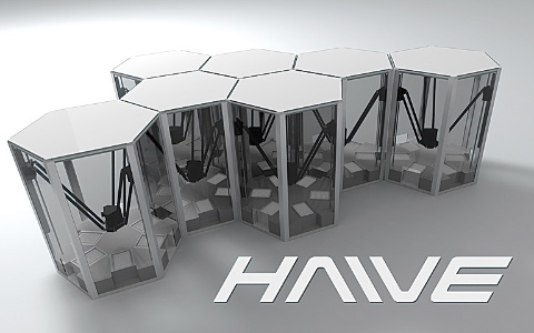 開発中の創薬スクリーニング自動化マシン「HAIVE」