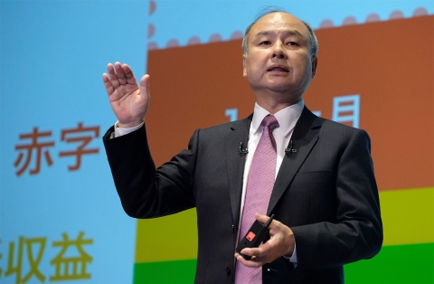 11月6日、7000億円もの巨額赤字を計上したソフトバンクグループの2019年7-9月期決算を説明する孫正義会長兼社長(写真:AFP/アフロ)