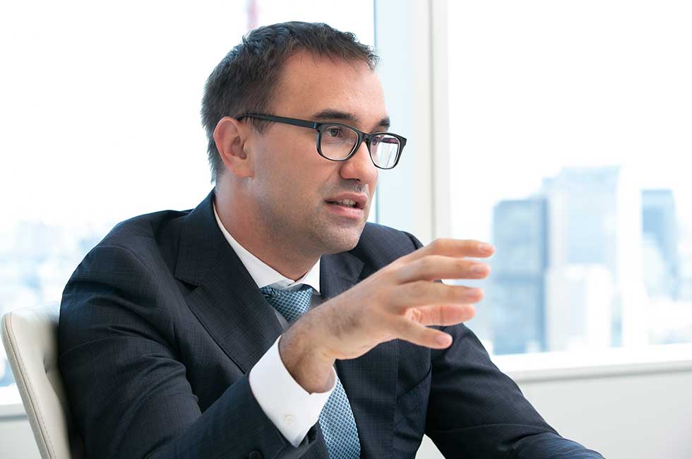 マッキンゼー・アンド・カンパニー日本オフィスのパートナー、ドミニク・ルツァク氏