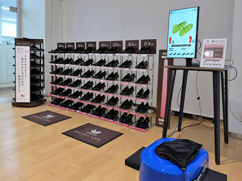 ワコールの靴、百貨店の購買率が68％に　若者のかかと変化に着目