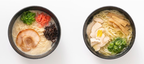 しょうゆ、味噌、塩、とんこつの基本4種類をラインアップ