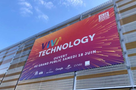 2022年6月15～18日、仏パリで開催された「Viva Technology」。例年、マクロン大統領自ら登壇することでも知られている