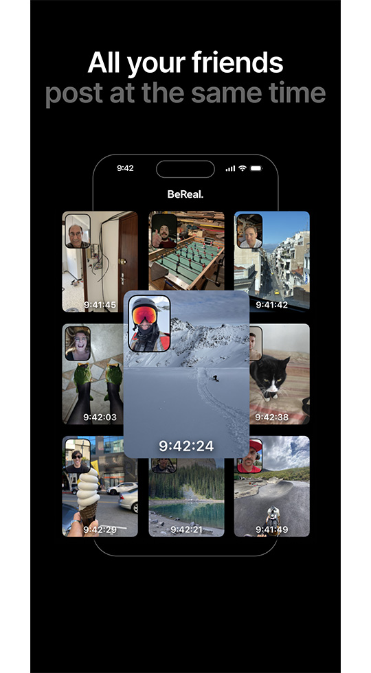 SNSアプリ「BeReal」にZ世代が熱狂 リアルな自撮りがはやる理由