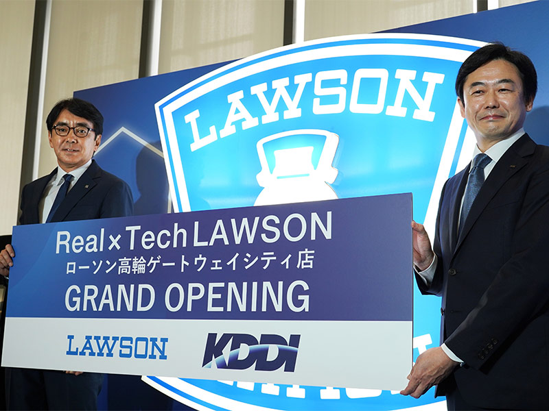 ローソンも「リテールメディア」参入へ　新店舗は棚も“メディア化”