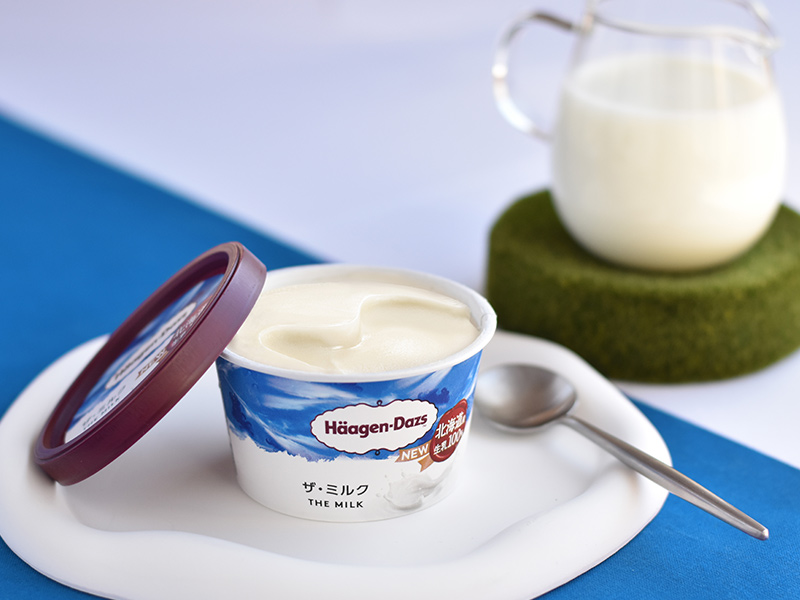ハーゲンダッツ「ザ・ミルク」好調　「バニラと同じ」払しょくのマーケ策
