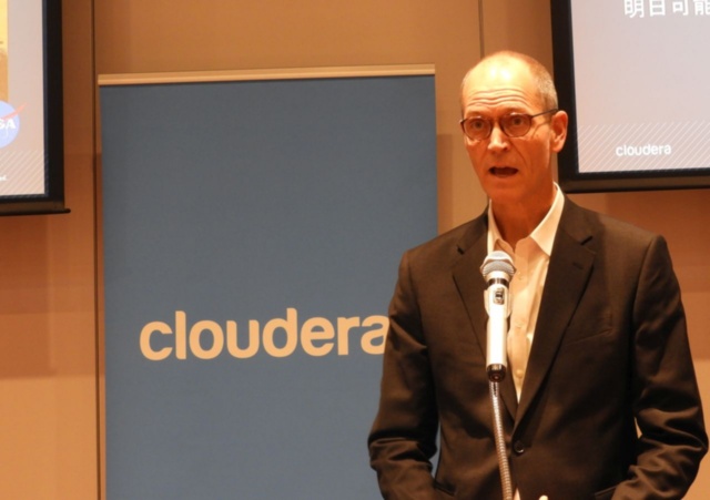 「Hadoopの生みの親」として知られるDoug Cutting（ダグ・カッティング）氏。現在は米クラウデラ（Cloudera）のチーフアーキテクトを務める