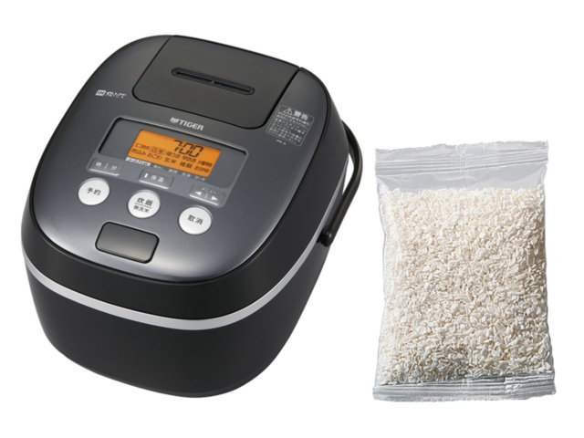 とらひめ調理器は米の炊飯にも対応。定期コース以外での単体購入の場合は税込み5万1840円