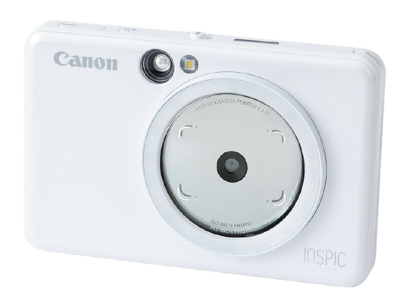 携帯しやすいカメラ付きプリンター 撮った写真がすぐシールに