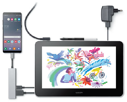 ワコムの大型ペンタブレット 手持ちのPCやスマホで手書き可能 ワコムの大型ペンタブレット 手持ちのPCやスマホで手書き可能