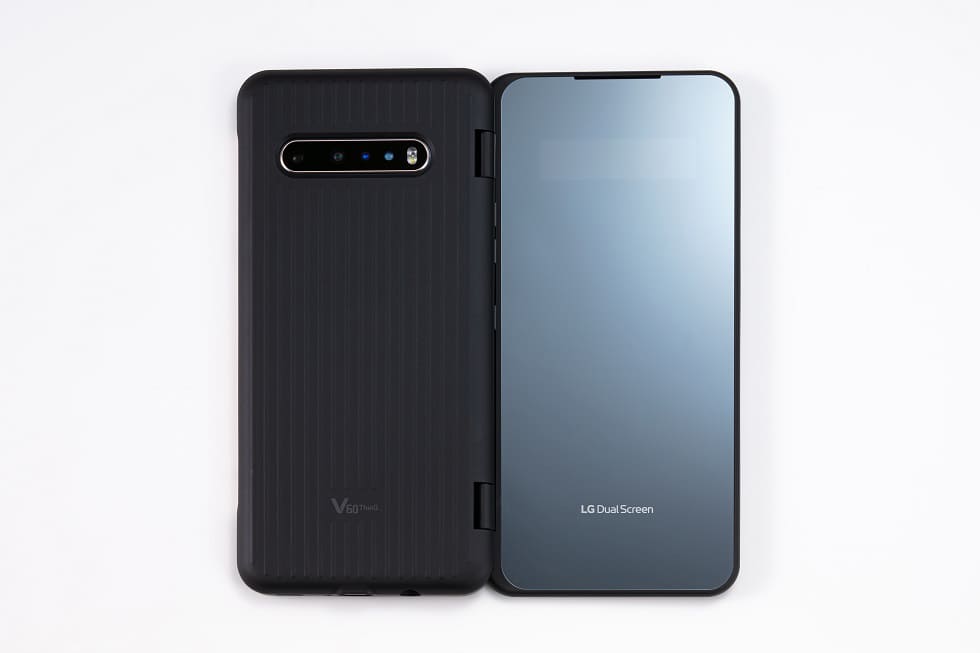 5G時代を象徴 LGの2画面スマホは、ビデオ会議時代に重宝する：日経
