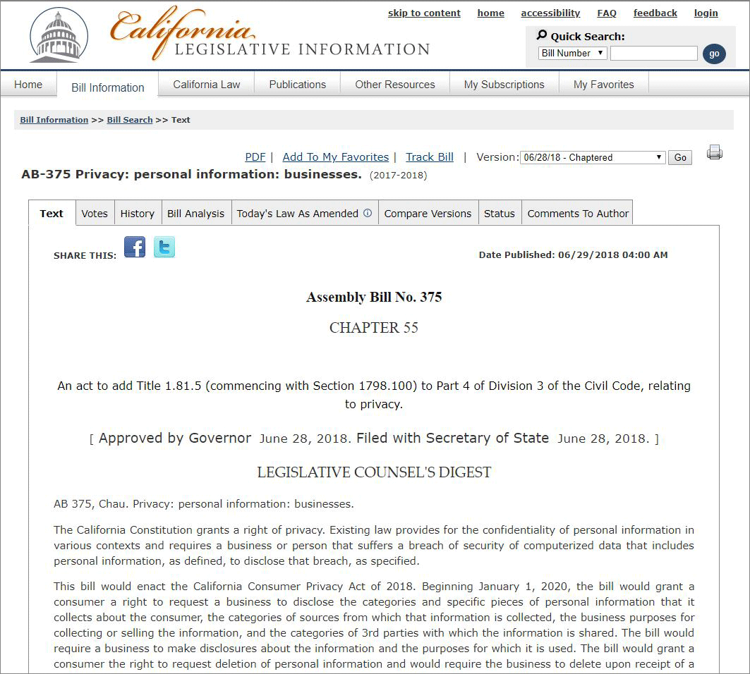 米加州で個人情報の包括法律成立 日本企業にも域外適用へ 日経クロストレンド