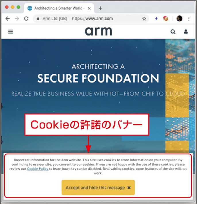 図5 Gdprの影響で最近よく表示される 日経クロストレンド