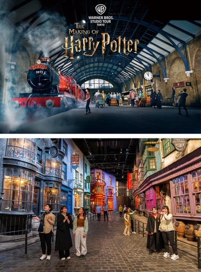 「ワーナー ブラザース スタジオツアー東京 ‐ メイキング・オブ・ハリー・ポッター」/2023年6月16日(金)にオープン。ロンドンに次いで全世界2番目となる。映画『ハリー・ポッター』や『ファンタスティック・ビースト』シリーズの制作の裏側を学びながら、数々の素晴らしいセットが楽しめる。‘Wizarding World’ and all related names, characters and indicia are trademarks of and (c)Warner Bros. Entertainment Inc. – Wizarding World publishing rights (c)J.K. Rowling.