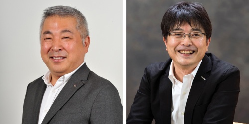 (左)イトーヨーカ堂・富永朋信氏、(右)エステー・鹿毛康司氏
