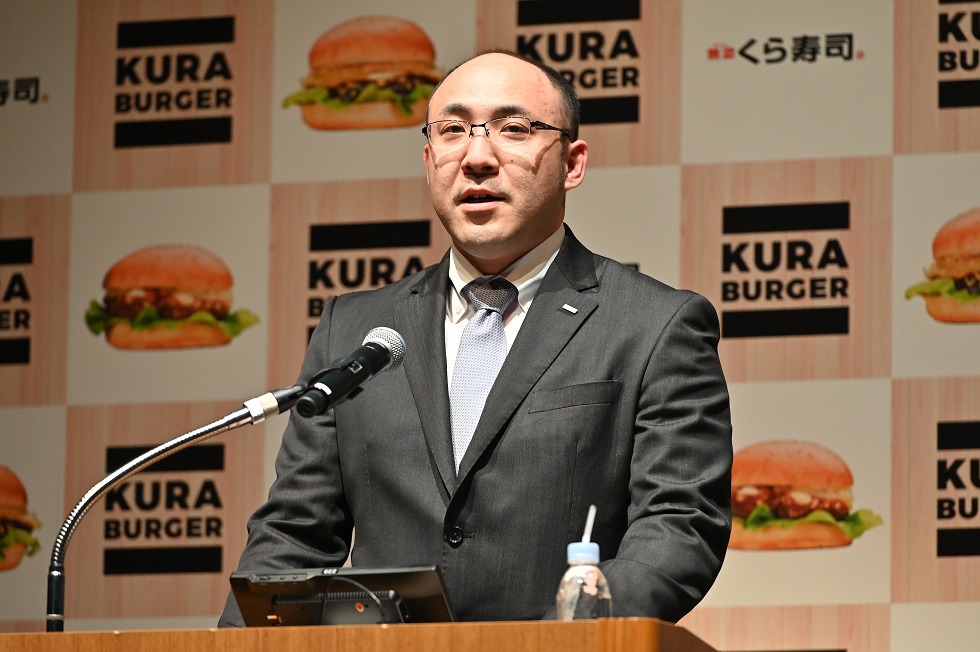くらコーポレーション製造本部商品開発部の松島由剛マネージャー