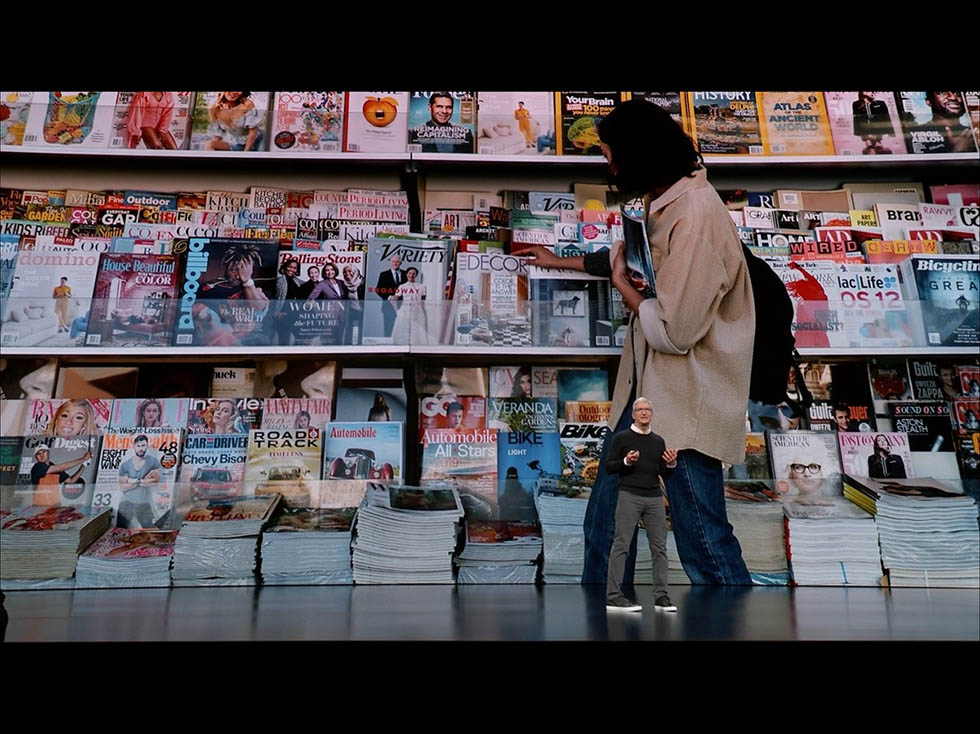 Apple News+には、米国内で販売されている300以上の一般誌、カナダで販売されている30以上の一般誌のデジタルコンテンツが加わる