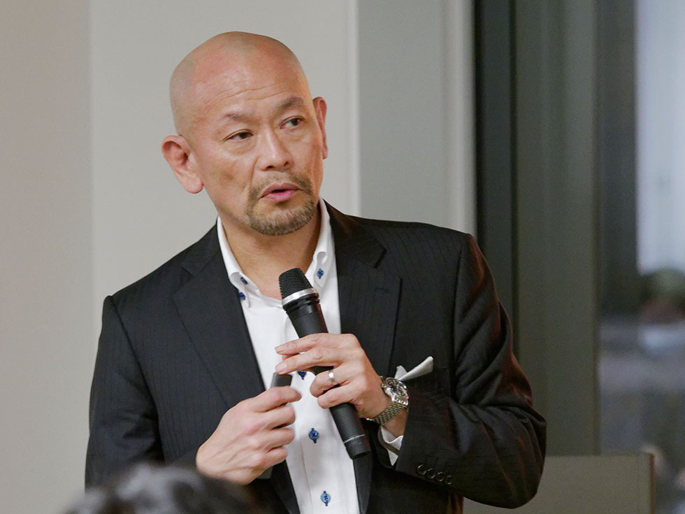 「日経クロストレンド・ミートアップ」で講演した、クー・マーケティング・カンパニー代表取締役の音部大輔氏