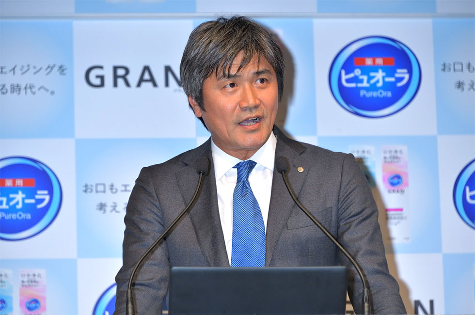 花王パーソナルヘルスケア事業部長の吉海（よしがい）直樹氏