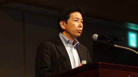 テクノロジーNEXT2019に登壇したモネ・テクノロジーズの事業推進部長・上村実氏