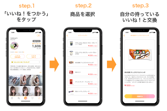 1いいね 1円 もらえるsnsアプリが急成長 セブンで換金可 日経クロストレンド