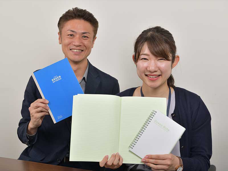 女子高生のツイートが発端、ハンズで4000冊売れた緑のノート