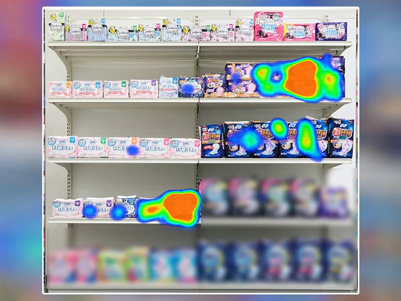 「棚のどこを見ているか」をVRで調査　ユニ・チャームが新商品開発に活用