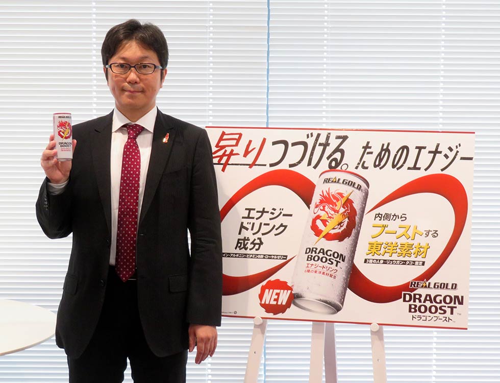 日本コカ・コーラの島岡芳和氏