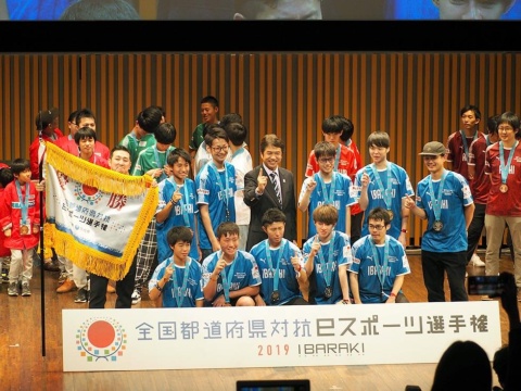 茨城国体の文化プログラムとして、2019年10月5、6日の2日間で「全国都道府県対抗 eスポーツ選手権 2019 IBARAKI」が開催された（写真／平野亜矢）