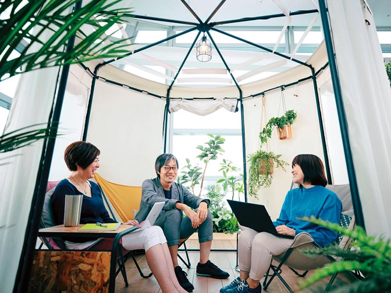 働き方改革の最先端を示す　オフィス家具の新潮流