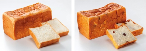 商品ラインアップはプレーンの「なまの口どけ」(2斤800円、税別)とレーズン入りの「まぼろし」(2斤980円、税別)の2種類。切り売りはしない。鳥取県は砂糖とコーヒーの消費量が例年、都道府県別ランキングの上位であることから、コーヒーに合うといわれる赤糖を使用し、甘みにこだわって仕上げた(写真提供/ジャパン ベーカリー マーケティング)