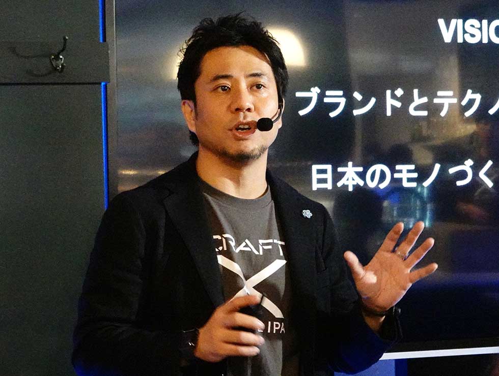 MOON-Xの長谷川晋代表