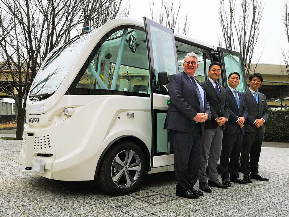自動運転バスがついに実用化 茨城県の小さな町が公共交通を再構築