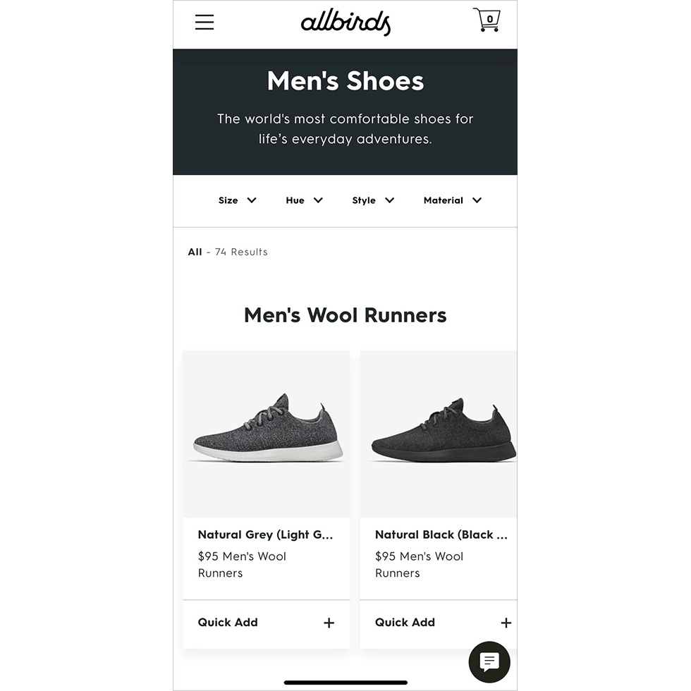 スニーカーのD2C（ダイレクト・トゥ・コンシューマー）ブランド「Allbirds」はShopifyを活用して、自社ECを運営する