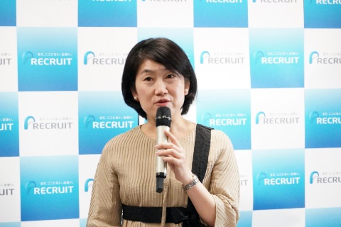 「これからの時代は、個人がどのようにして、やりがいを感じながら日々楽しく社会への展望が持てるのかが極めて重要になってくる」と話す、リクルートワークス研究所の中村天江氏