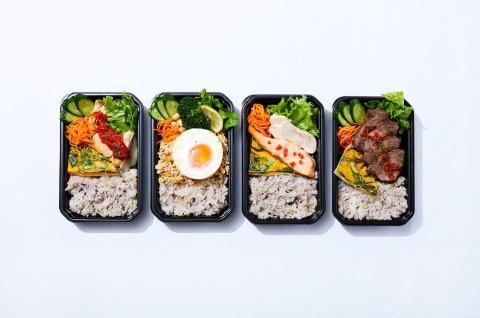 マッスルデリの弁当の一例