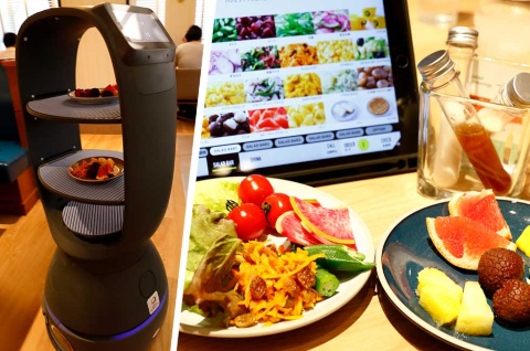 ロボットが料理を運ぶ、未来型店舗が2020年7月にオープン