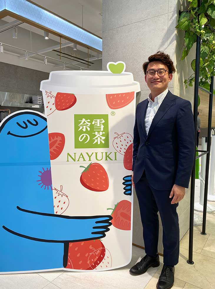 品道日本法人の黄華文副社長