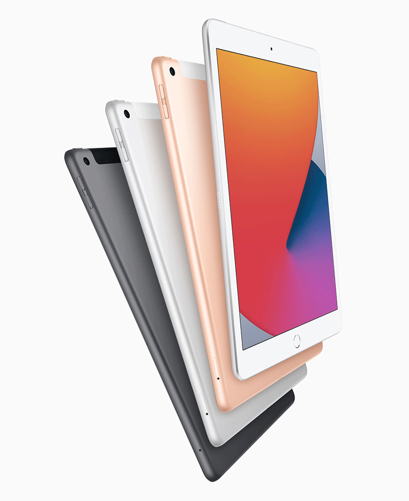 10.2インチのRetinaディスプレイを搭載する第8世代のiPad