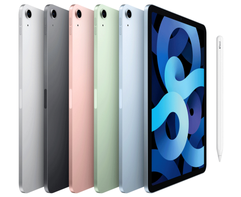 5色のバリエーションがそろう「iPad Air」