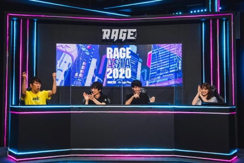 完全オンラインのeスポーツイベント「RAGE ASIA 2020」が開催された