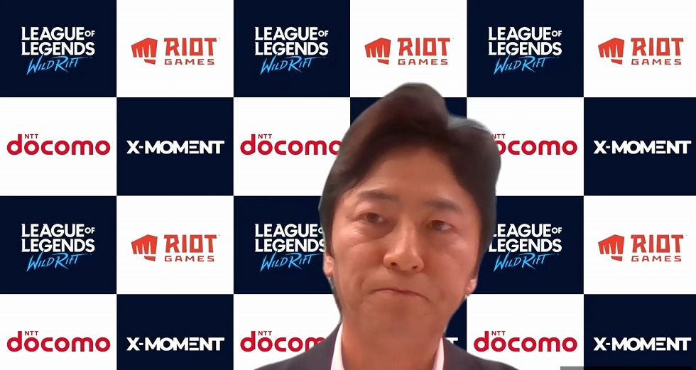 発表会に登壇したNTTドコモ eスポーツビジネス推進担当部長の吉田裕之氏