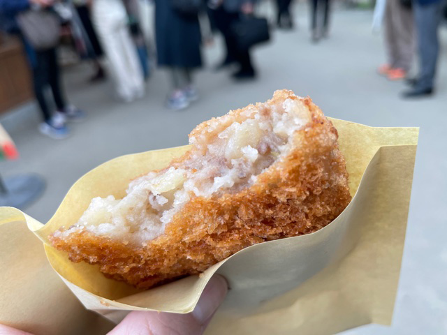 「肉のおほみ」のクロケットは黒毛和牛入りの本格派