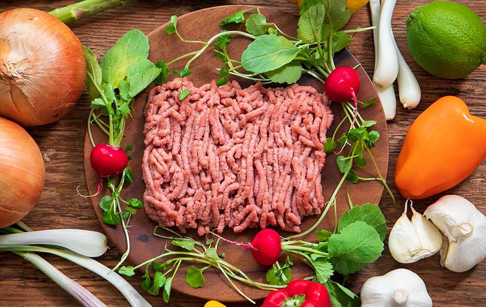 植物肉「Green Meat」をミンチ状にしたもの（写真提供／グリーンカルチャー）