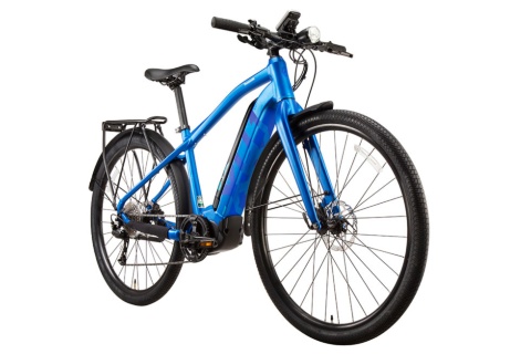 パナソニックサイクルテックはスポーツタイプの電動アシスト自転車、「XU1」を2021年8月5日に発売。希望小売価格は25万1000円（税込み、写真の車体カラーはマットロイヤルブルー）