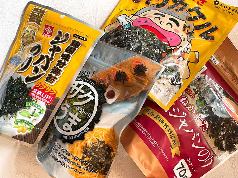 「元祖ぶっかけ韓国のり」が火付け役　もみのり好調で業界が活性