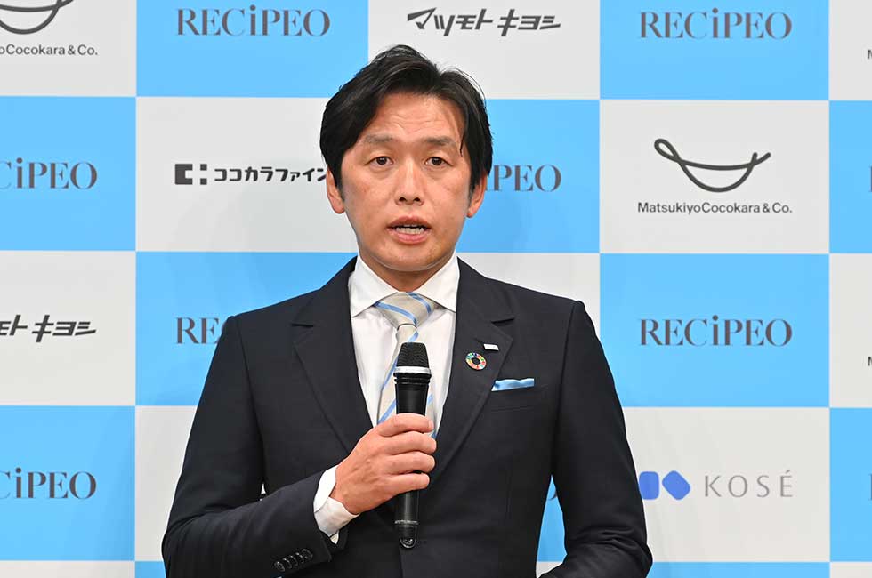 マツキヨココカラ＆カンパニー専務取締役グループ営業企画統括の松本貴志氏