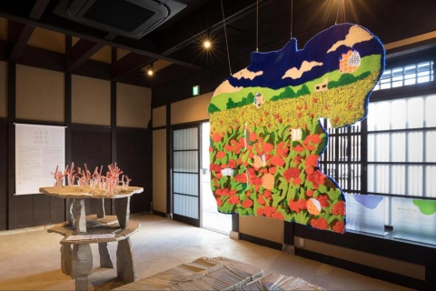 京都会場の「The Terminal KYOTO」は、昭和初期に建てられた京町家を復元、リノベーションしているオープンスペース（写真提供／台湾デザイン研究院）