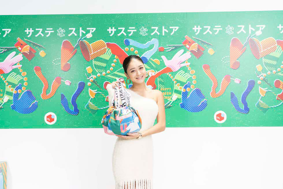 サステなストアのアンバサダーに就任した、タレントでモデルの池田美優