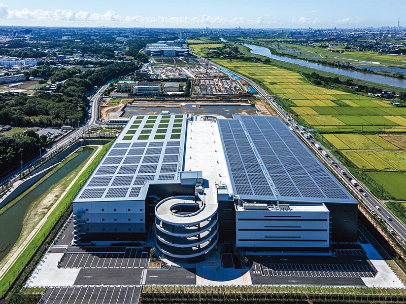 佐藤可士和氏がブランドづくり　千葉県流山市の物流施設